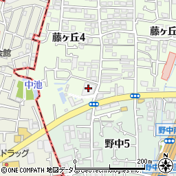 藤井寺水道修繕センター周辺の地図