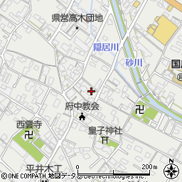 広島県府中市高木町941周辺の地図