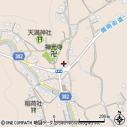 岡山県浅口市金光町上竹277周辺の地図