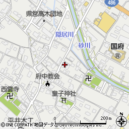 広島県府中市高木町932-3周辺の地図