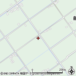 岡山県岡山市南区藤田111周辺の地図