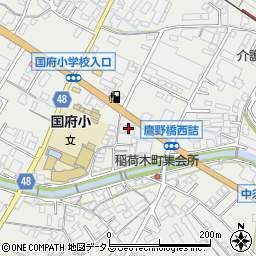 広島県府中市高木町686周辺の地図