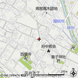 広島県府中市高木町991周辺の地図