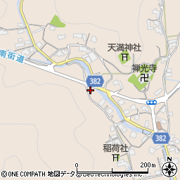 岡山県浅口市金光町上竹2160周辺の地図