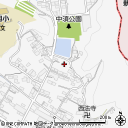 広島県府中市中須町517周辺の地図