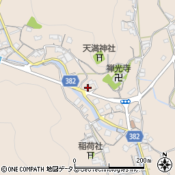 岡山県浅口市金光町上竹2228周辺の地図