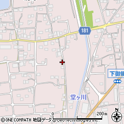 広島県福山市神辺町湯野931周辺の地図