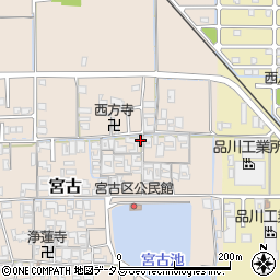 奈良県磯城郡田原本町宮古254周辺の地図