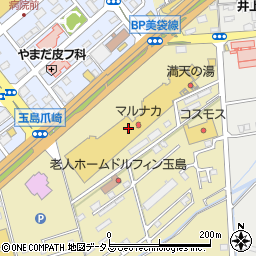 ソフトバンク山陽マルナカ新倉敷周辺の地図