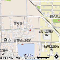 奈良県磯城郡田原本町宮古267周辺の地図