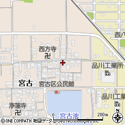 奈良県磯城郡田原本町宮古264周辺の地図