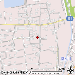 広島県福山市神辺町湯野975周辺の地図