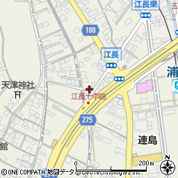倉敷江長郵便局 ＡＴＭ周辺の地図