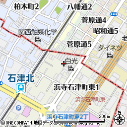 浜寺住宅２周辺の地図