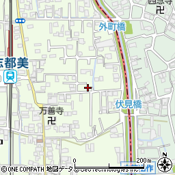 奈良県香芝市上中444-6周辺の地図