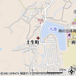 広島県府中市土生町869周辺の地図