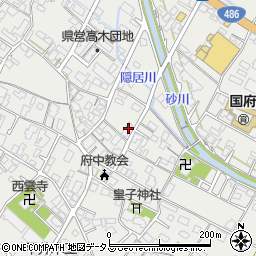 広島県府中市高木町942周辺の地図