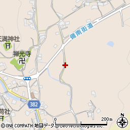 岡山県浅口市金光町上竹218周辺の地図