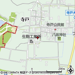 奈良県北葛城郡広陵町寺戸443周辺の地図