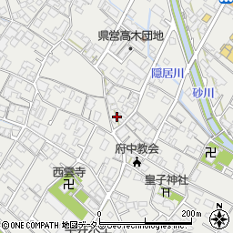 広島県府中市高木町965周辺の地図