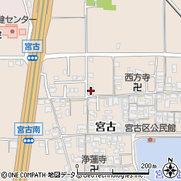 奈良県磯城郡田原本町宮古324-1周辺の地図