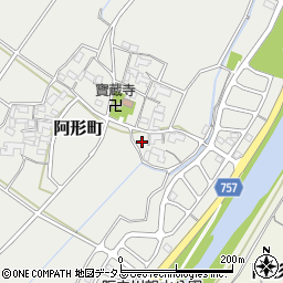 三重県松阪市阿形町381周辺の地図