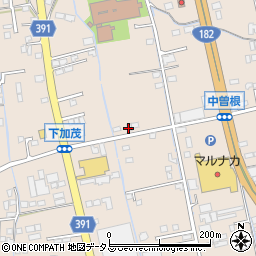 広島県福山市加茂町上加茂24周辺の地図