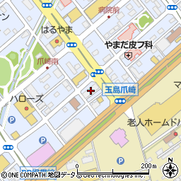 ヴァンデュール新倉敷駅前周辺の地図