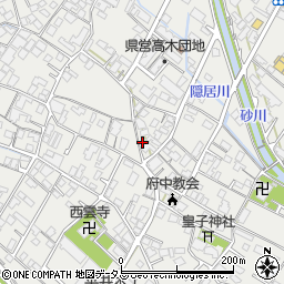 広島県府中市高木町967周辺の地図