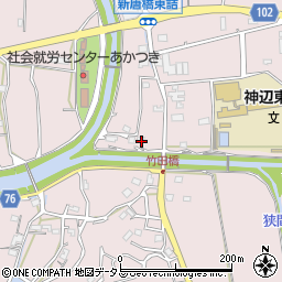 広島県福山市神辺町下竹田1003-3周辺の地図