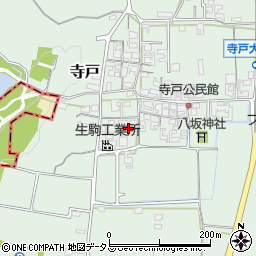 奈良県北葛城郡広陵町寺戸444周辺の地図