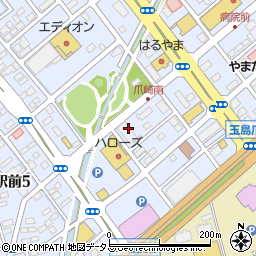 ほうりん　新倉敷駅前店周辺の地図
