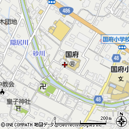 広島県府中市高木町582周辺の地図