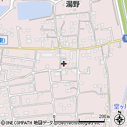 広島県福山市神辺町湯野966周辺の地図