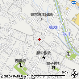 広島県府中市高木町962周辺の地図