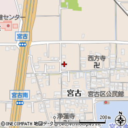 奈良県磯城郡田原本町宮古324-2周辺の地図