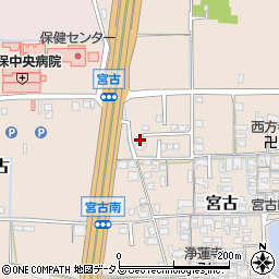 奈良県磯城郡田原本町宮古328周辺の地図