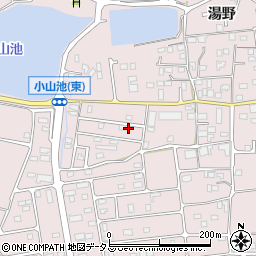 広島県福山市神辺町湯野1004-18周辺の地図