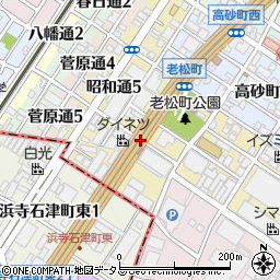 眞田鋼業株式会社　堺営業所周辺の地図