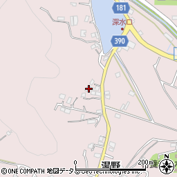 広島県福山市神辺町湯野2000周辺の地図