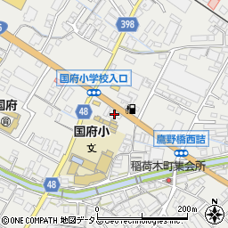 広島県府中市高木町644周辺の地図