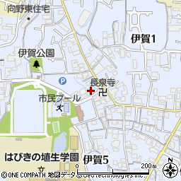 ＪＡ大阪南埴生周辺の地図