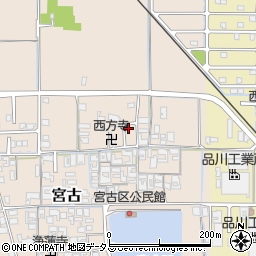 奈良県磯城郡田原本町宮古296周辺の地図