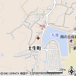 広島県府中市土生町870周辺の地図