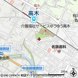 広島県府中市高木町1912周辺の地図