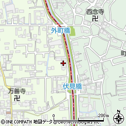 奈良県香芝市上中449-12周辺の地図