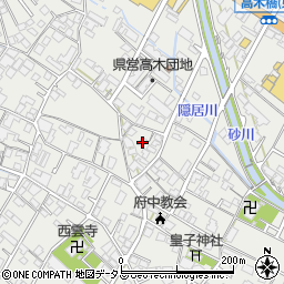 広島県府中市高木町982周辺の地図
