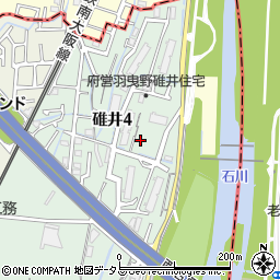 府営碓井住宅周辺の地図