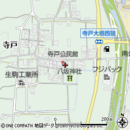 向陽寺周辺の地図