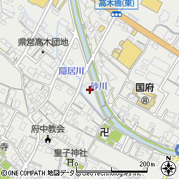 広島県府中市高木町489周辺の地図